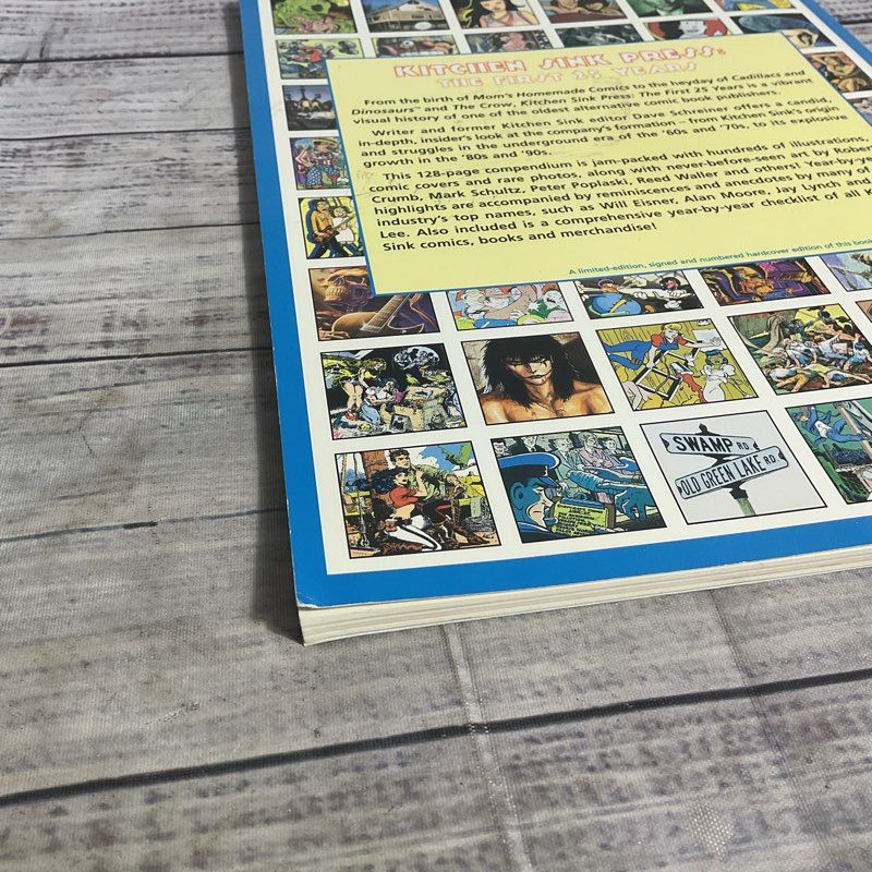 Vtg. 1994 Kitchen Sink The First 25 Years Dave Schreiner 1st Print