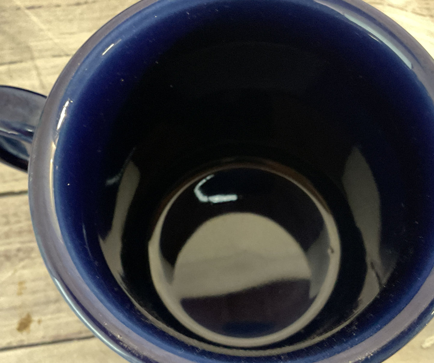 Fiestaware Homer Laughlin Set of 3 Coffee Mugs Cobalt Blue