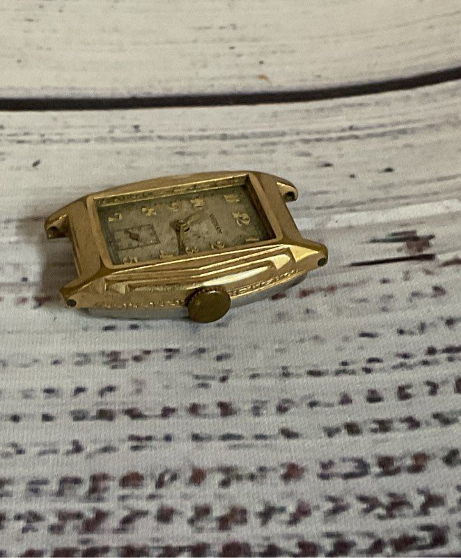 Gotham Stainless Steel Vintage Watch Case AS IS