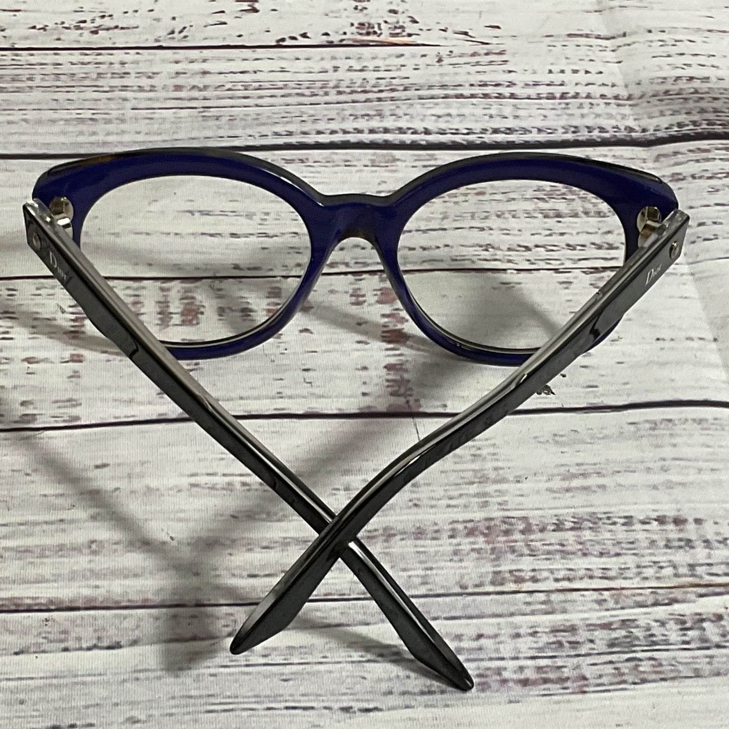 CHRISTIAN DIOR Montaigne N°4 Women's Black Eyeglasses-140 (FRAMES ONLY)