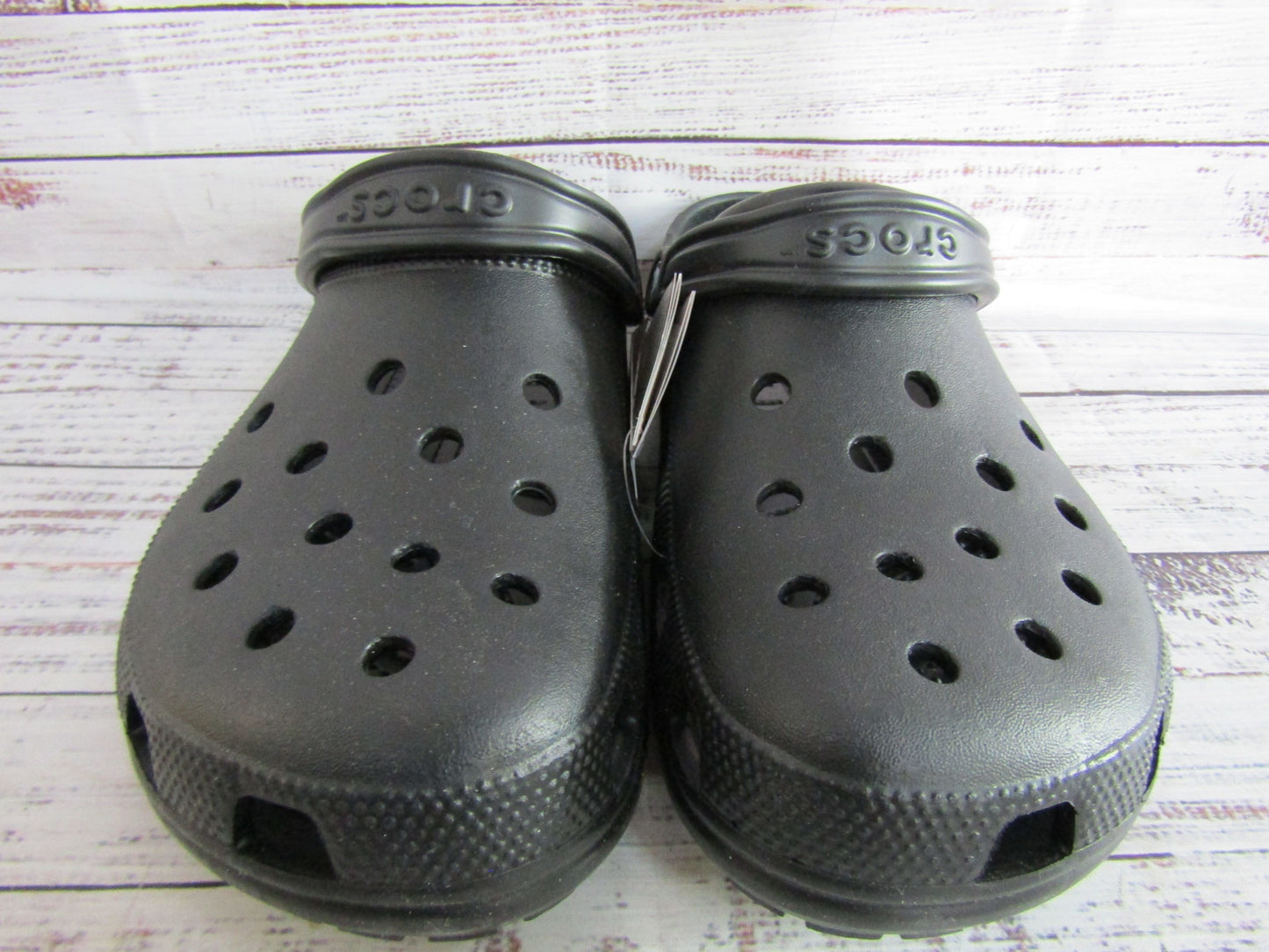 Crocs Classic Clogs Men's Black Sandals Size 13