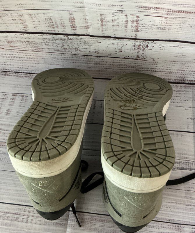 Men's Nike 1 Retro Shadow Camo Camouflage Green High Top Sneaker Size 8.5