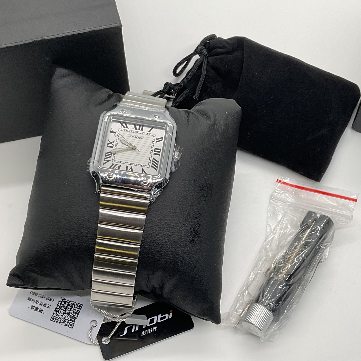 NWT SINOBI Men's Quartz Stainless Steel Watch