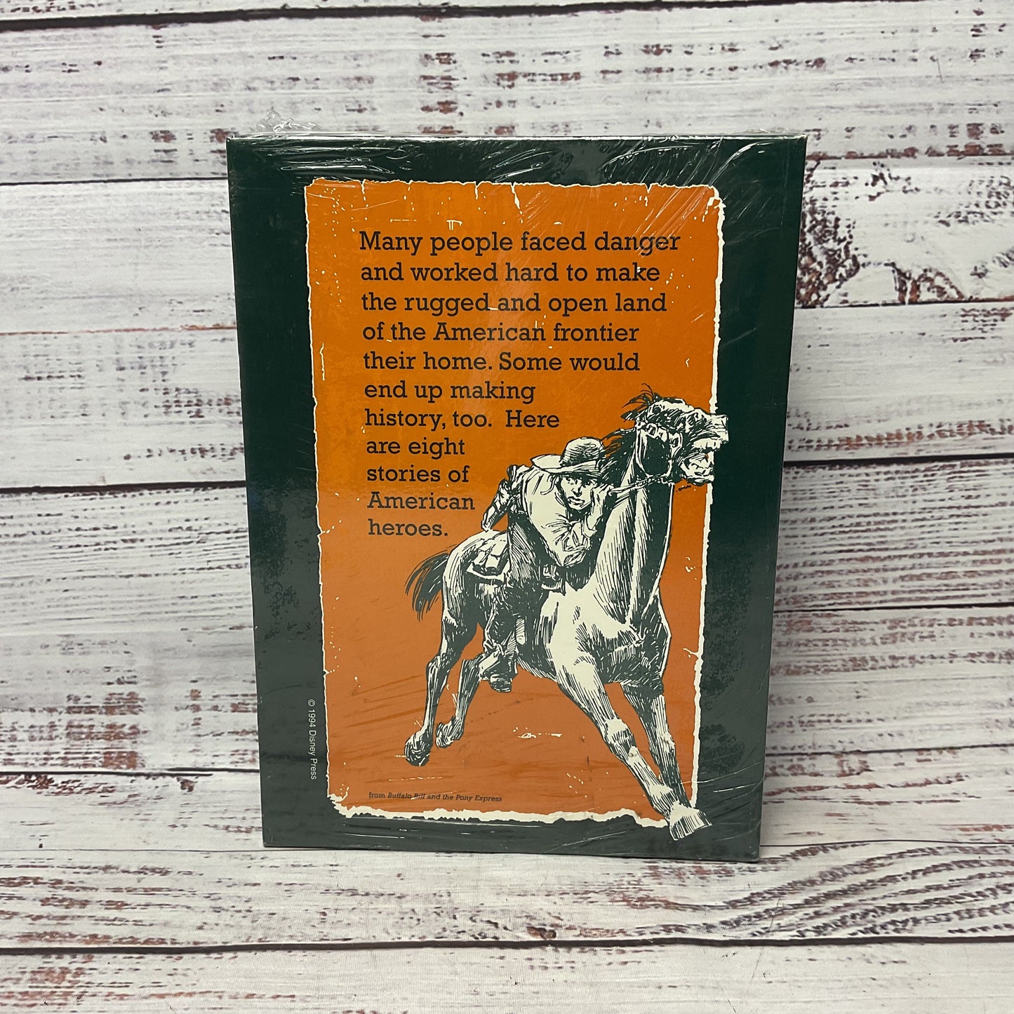 Disney American Frontier 8 Legendary Adventures Book New Sealed