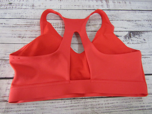 Nike Universa Women's Light Crimson Medium Support Padded Sport Bra IB9830-696