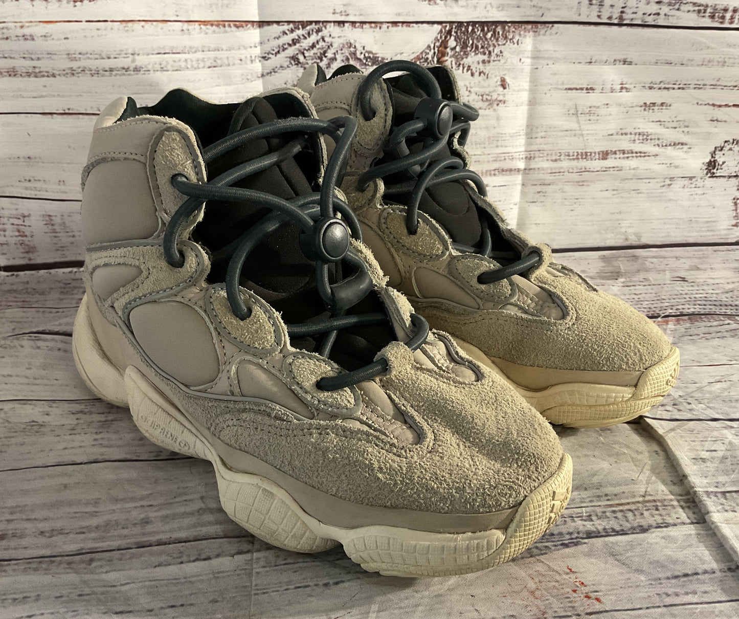Adidas Yeezy 500 High Sneakers Mist Stone 4.5
