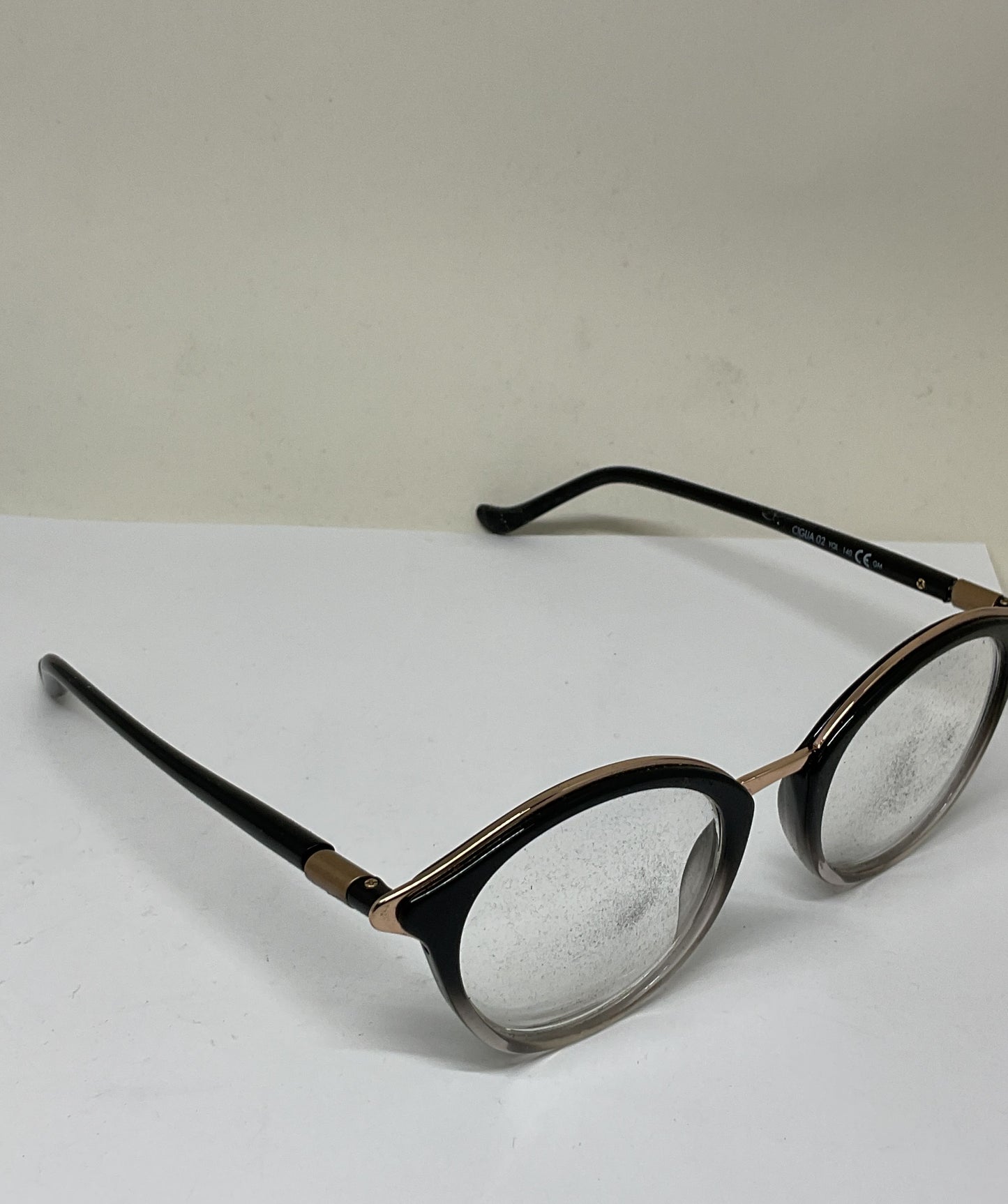 SAFILO Ciglia 02 Black Eyeglasses Frames - Size 140 Italy