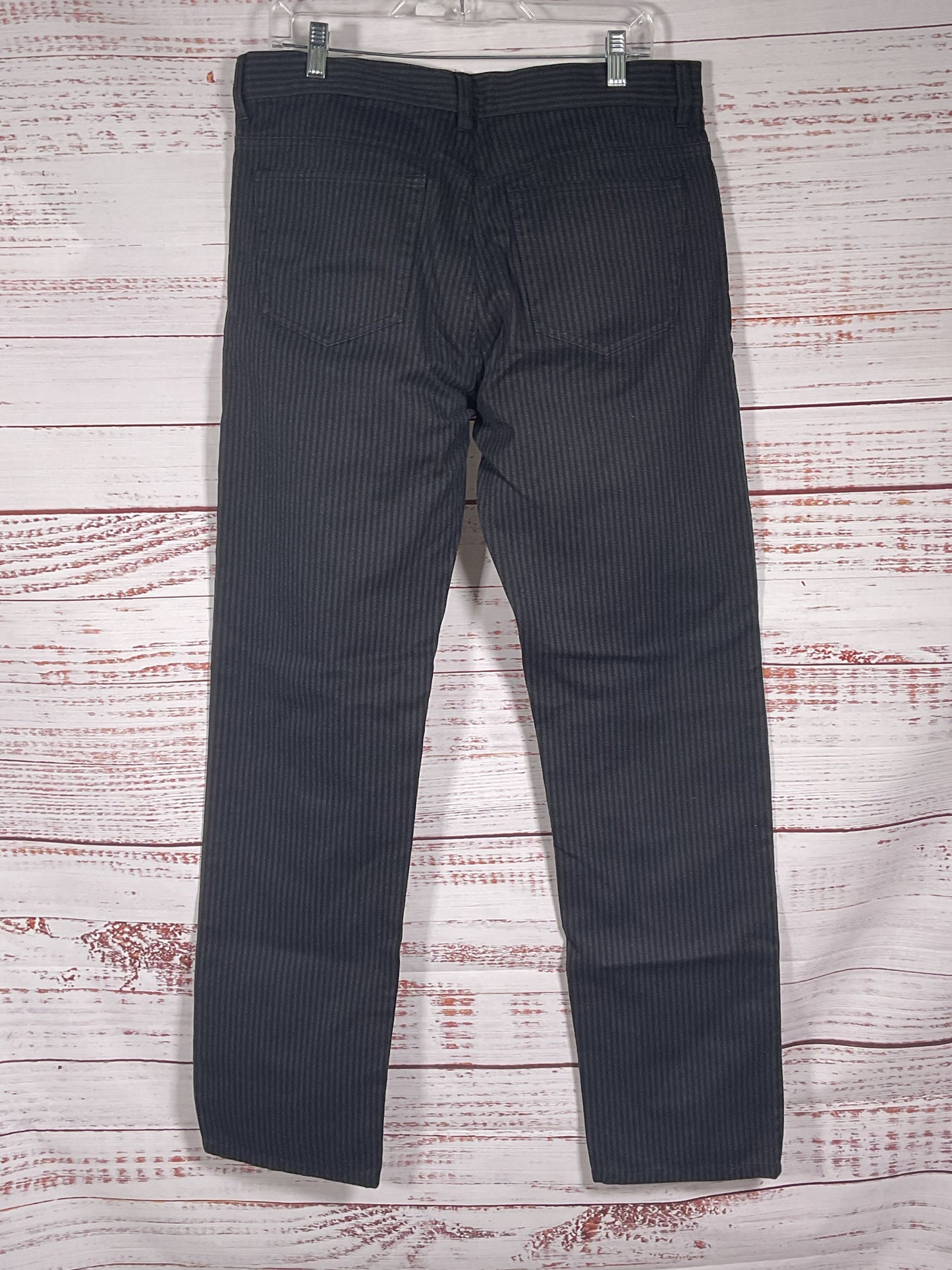 Marc by Marc Jacobs Black Striped Pants - Size 34 x 34