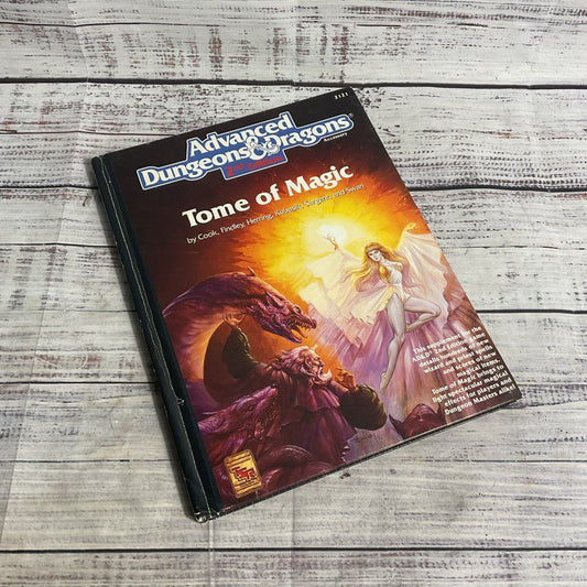 VTG. Advanced Dungeons & Dragons 1991 2nd Edition Tome Of Magic 2121