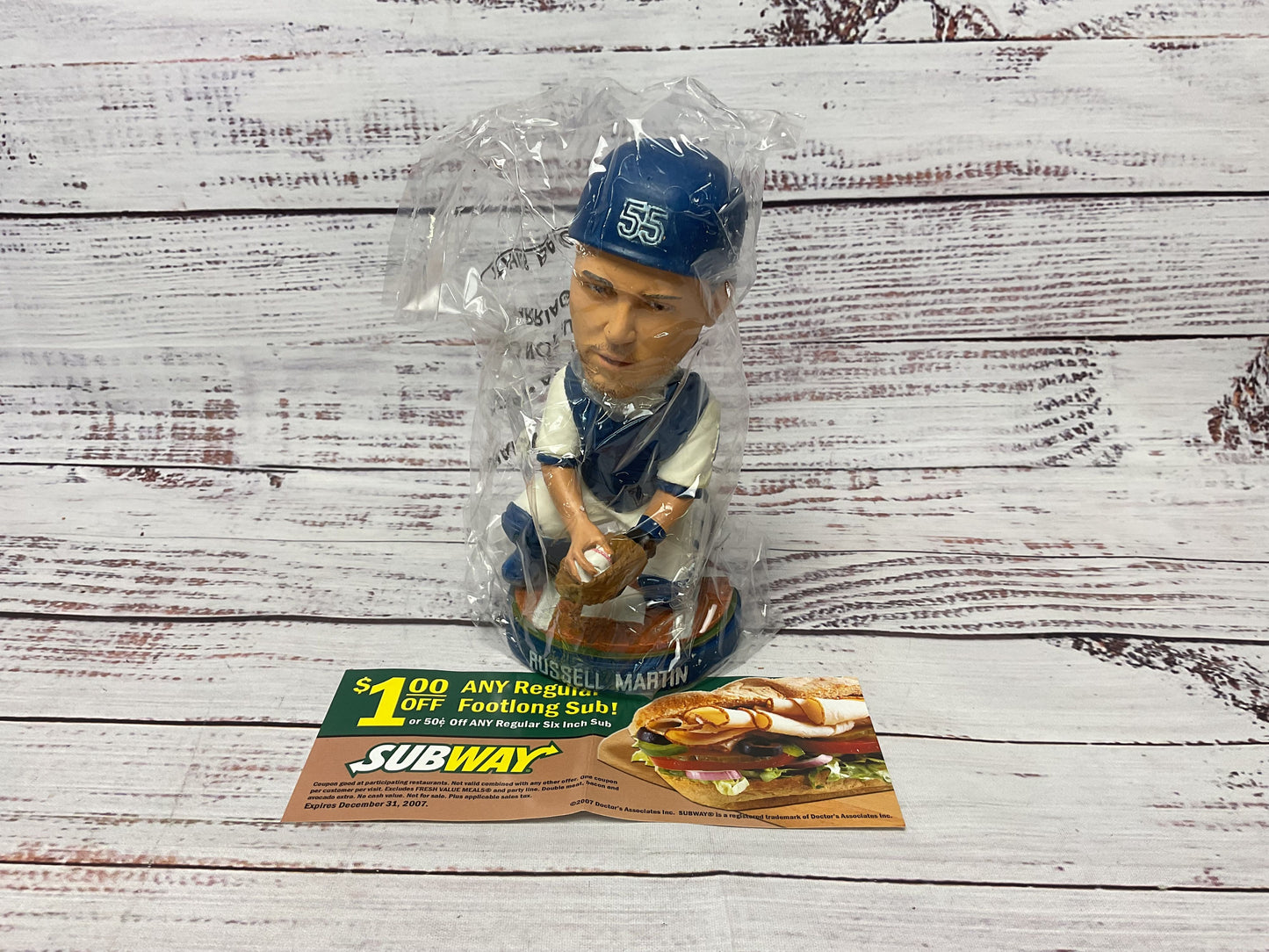 Los Angeles Dodgers Russell Martin 2007 Catcher Bobblehead