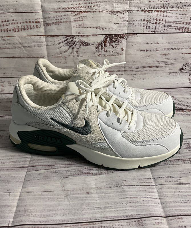 Nike Air Max Excee Shoes Women's Size 12 White Green Comfort Insole HQ3411-100