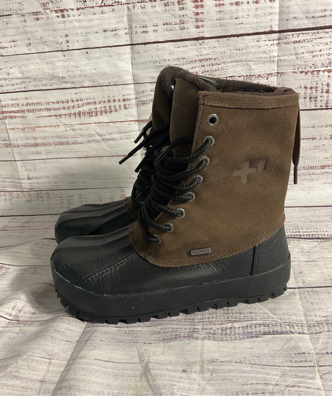 Otz Shoes Conody Brown Suede Duck Boots Waterproof Size 5.5W/ 4.5M US
