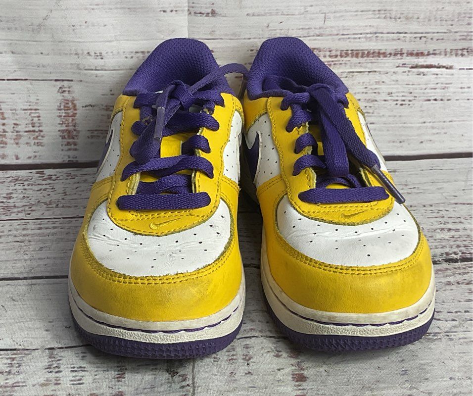 Nike Air Force 1 82 Kobe Bryant Lakers Sneakers Multicolor 10c
