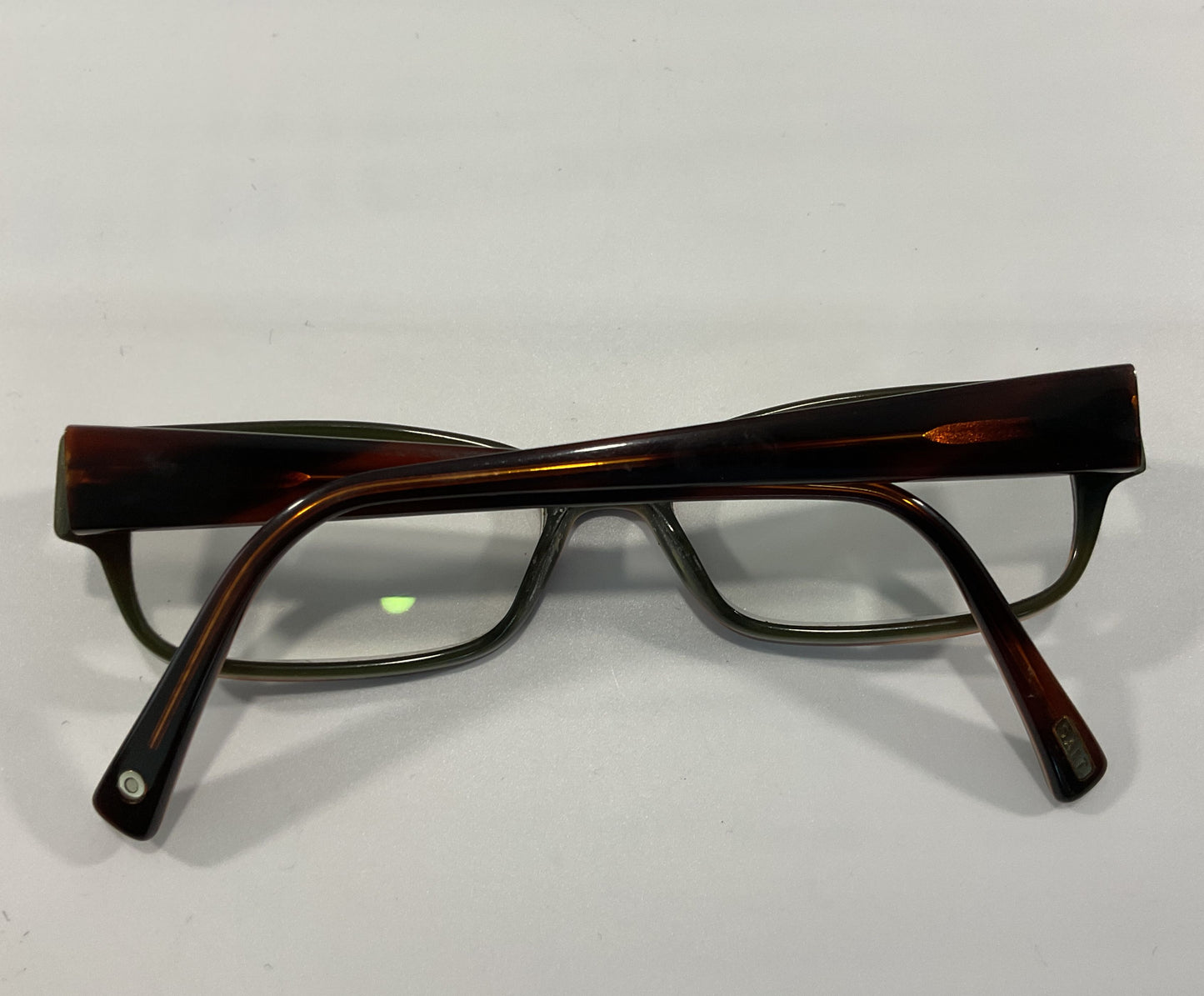 Salt Dirk Women's Brown Rectangular Eyeglasses Frame Handcrafted in Japan