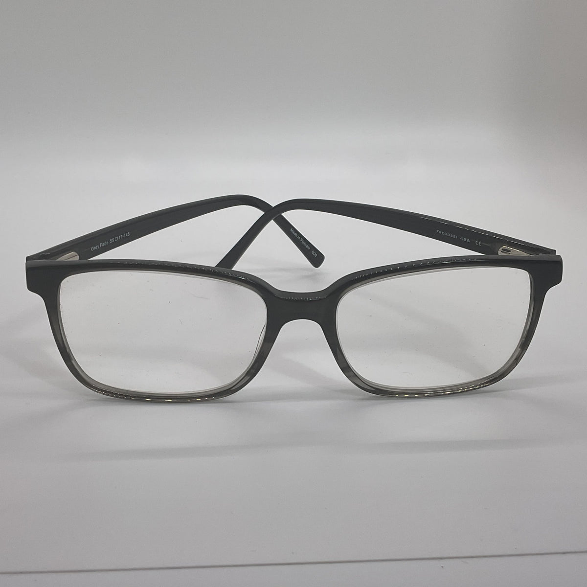 VTG. FREGOSSI Grey Fade 466 Unisex Eyeglasses- 55[ ]17 145 (FRAMES ONLY)