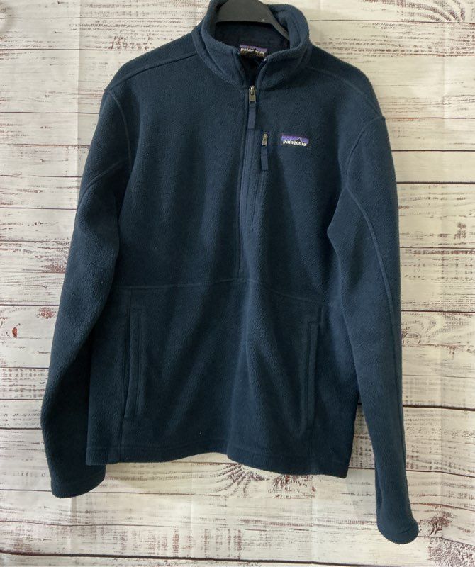 Men's Patagonia Synchilla Blue Fleece Pullover Size M