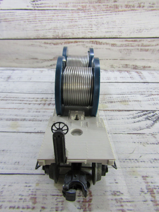 Lionel 16326 Santa Fe Flatcar With Cable Reels