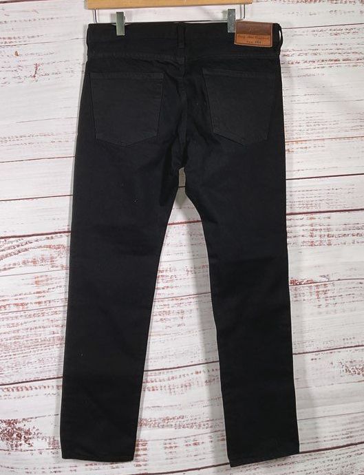 J Crew Style 484 Slim Narrow Leg Jeans Black 32 x 30