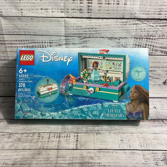 NEW SEALED Lego X Disney Ariel's Treasure Chest The Little Mermaid 43229 Set