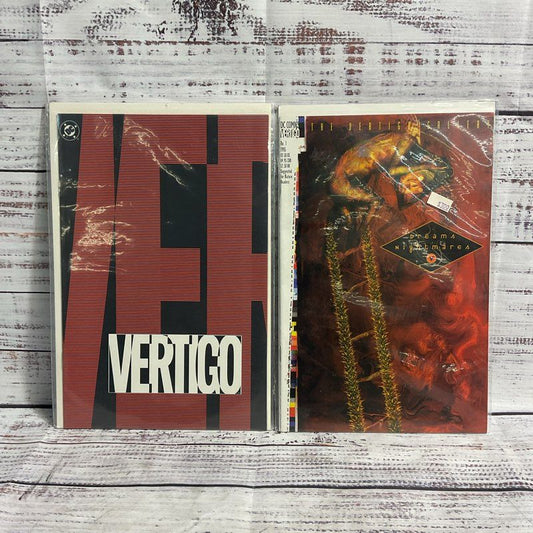Vtg. Vertigo Gallery: Dreams & Nightmares, Vertigo Sampler 1990s Dc Comics