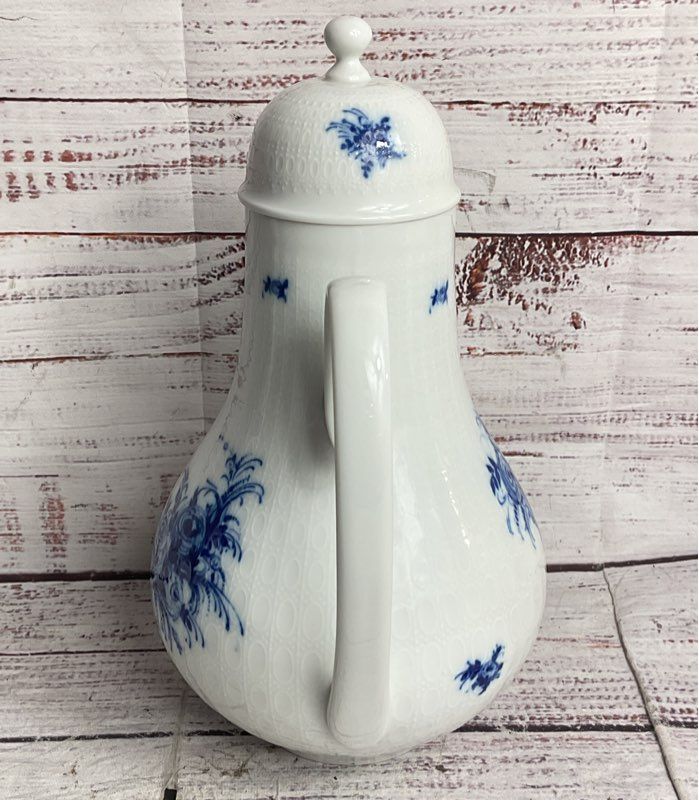 Rosenthal Björn Wiinblad Vintage Rhapsody 9.5" Coffee Tea Pot White