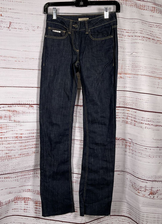 Burberry Brit Windsor Flare Leg Jeans Blue 25
