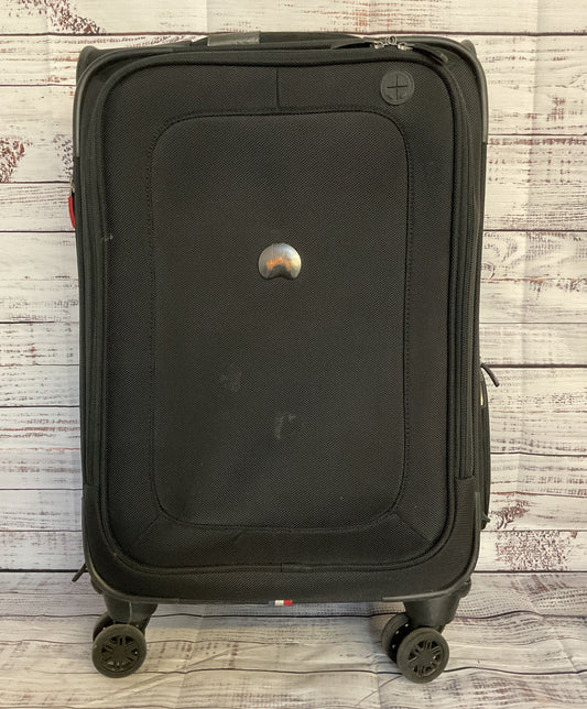 Delsey Luggage Cruise Lite Soft Spinner Suitcase Black