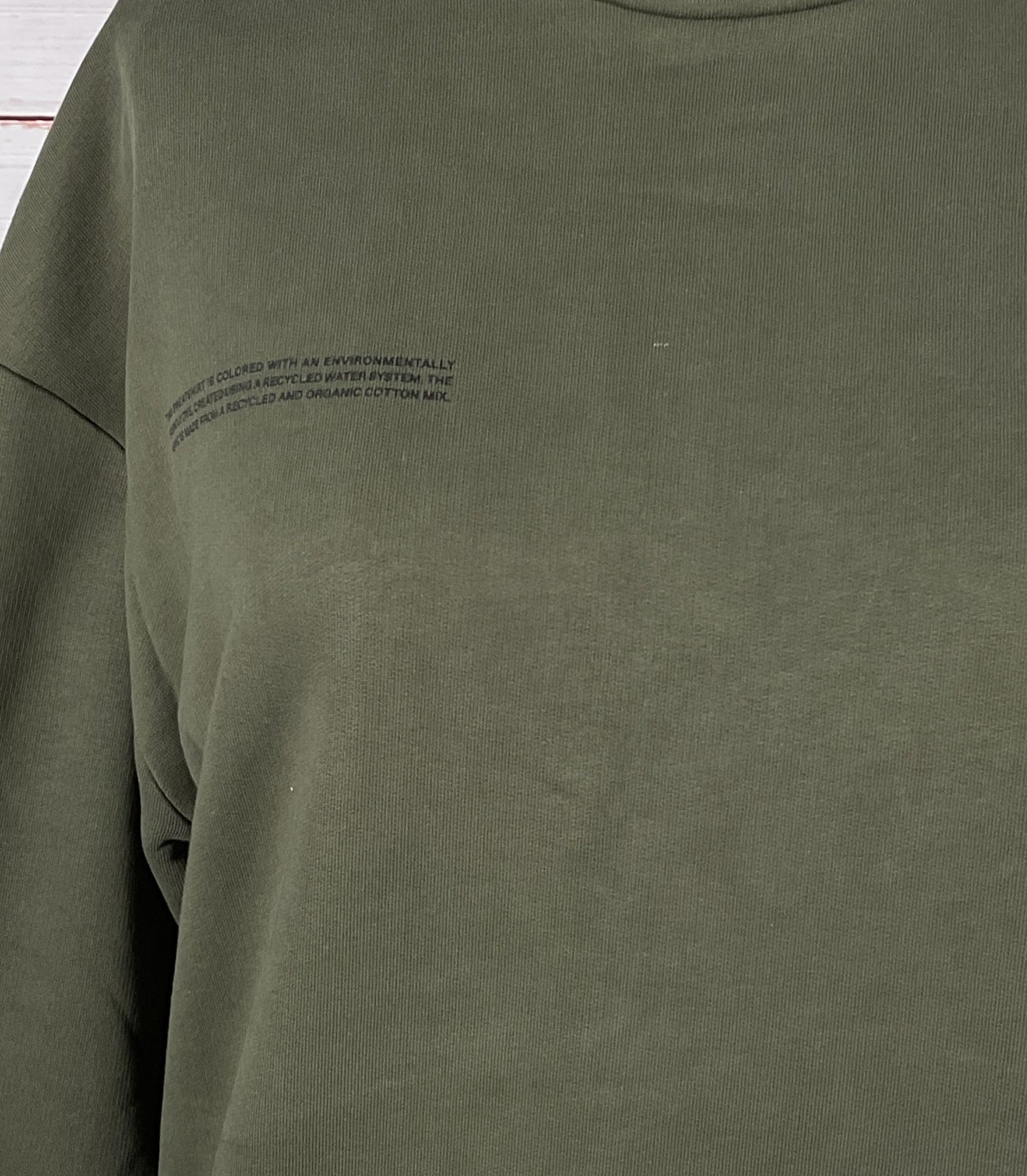 Panagia High Crew Neck Sweater Green XS