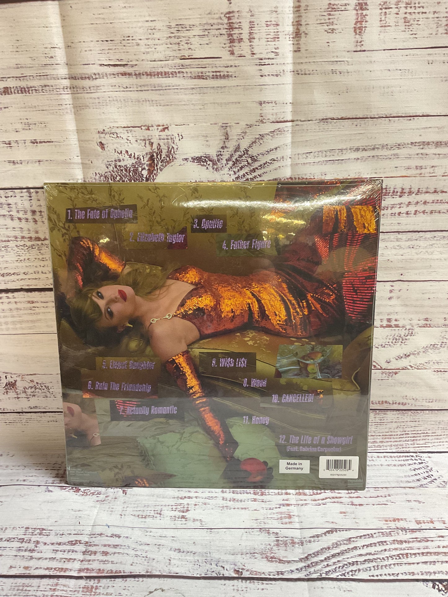 Taylor Swift The Life Of A Showgirl Vinyl Record Violet Shimmer Edition SEALED