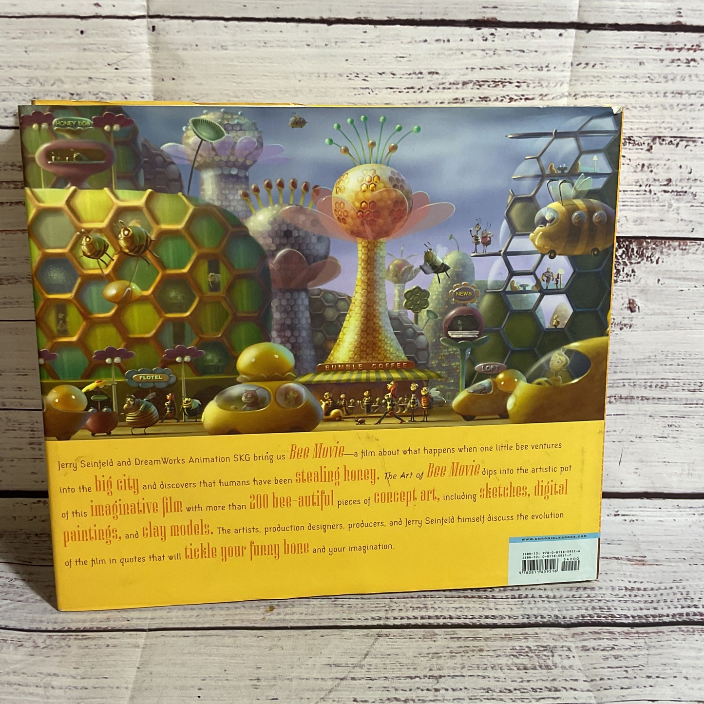 The Art of Dreamworks Bee Movie Book by Jerry Beck