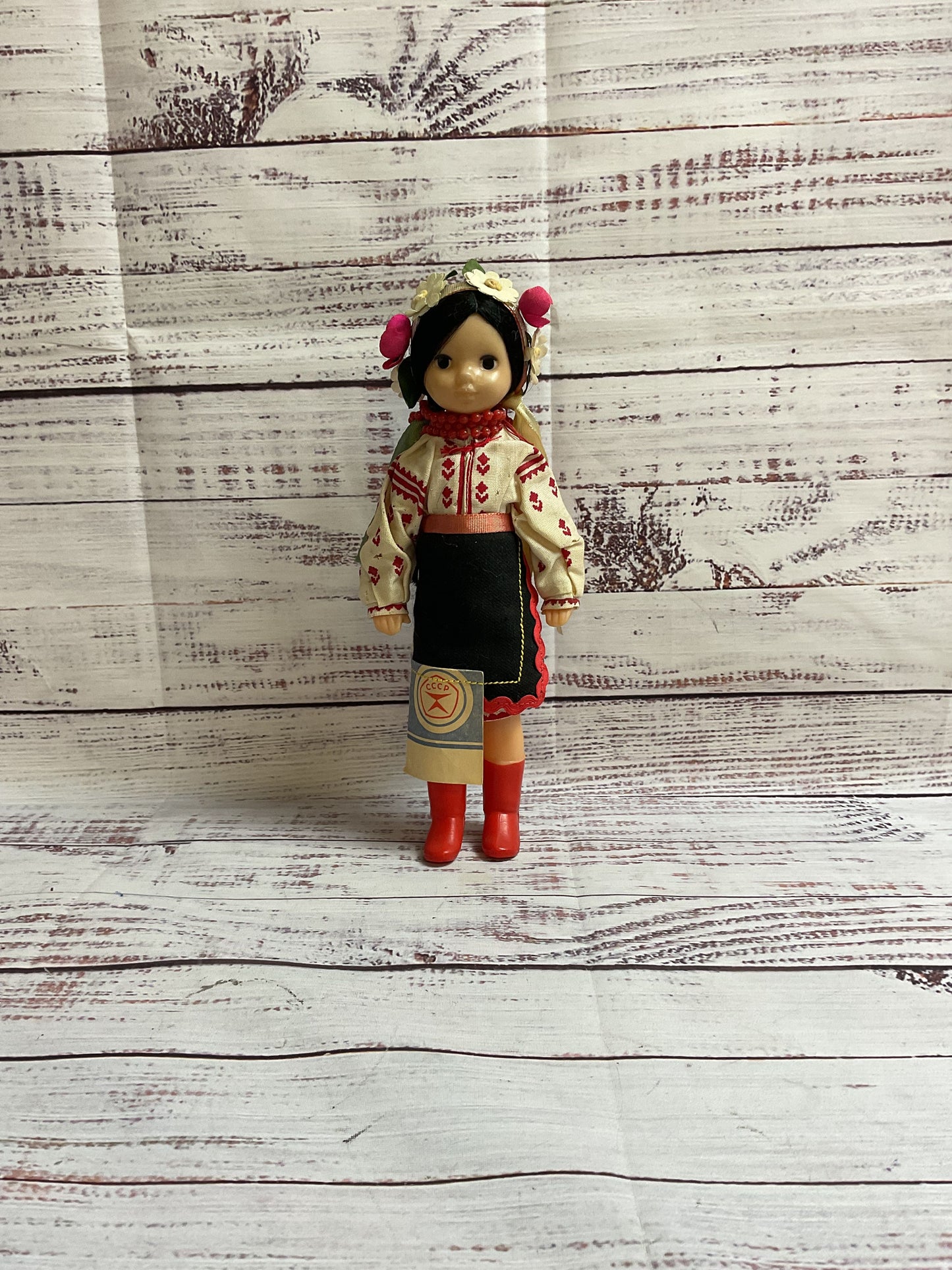 VTG 1979 USSR/CCCP Plastic Doll Russian/Ukrainian
