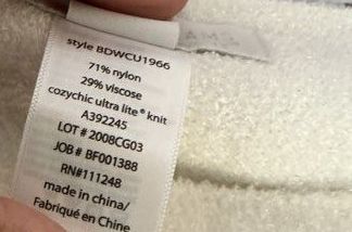 Women's Barefoot Dreams Cozy Chic Lite Ombre Rose Mist Poncho Size OS