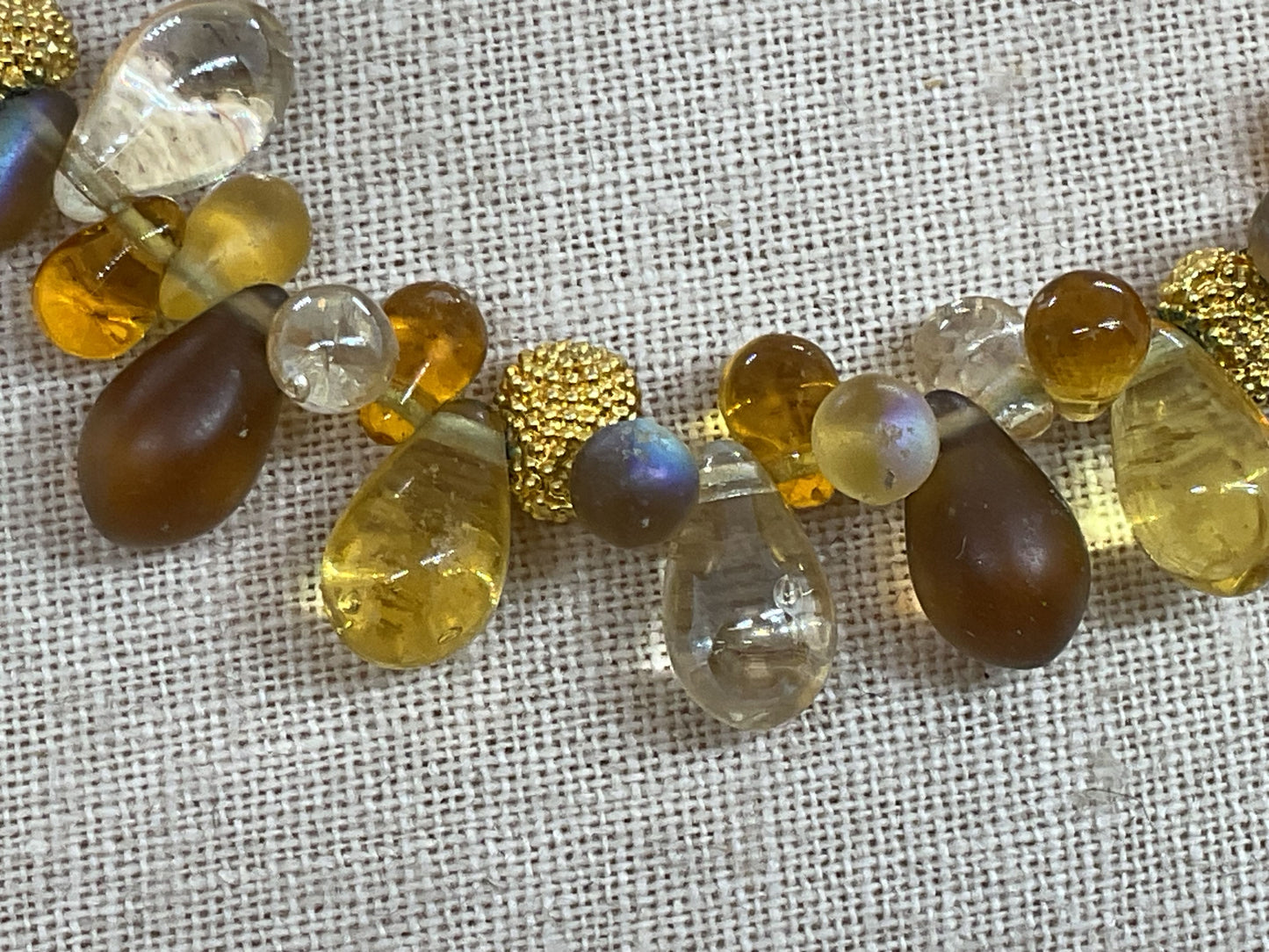 CAROLEE Multi Color Glass Beaded 16.5" Necklace