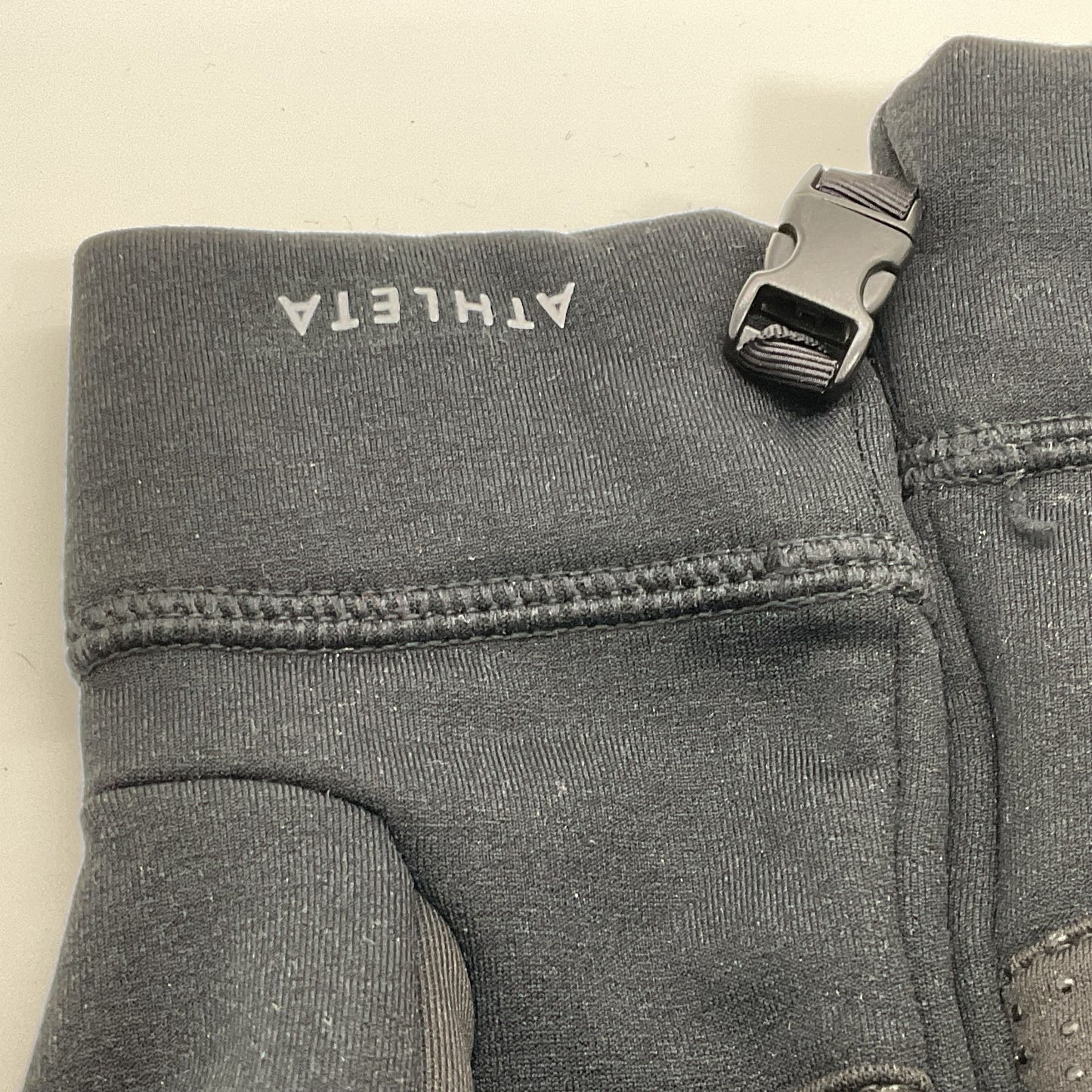 ATHLETA Women's Black Gloves- SZ S/M