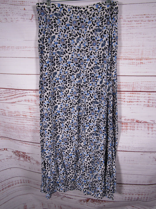 Zadig & Voltaire Judith Soft Flowers Block Skirt Size 42