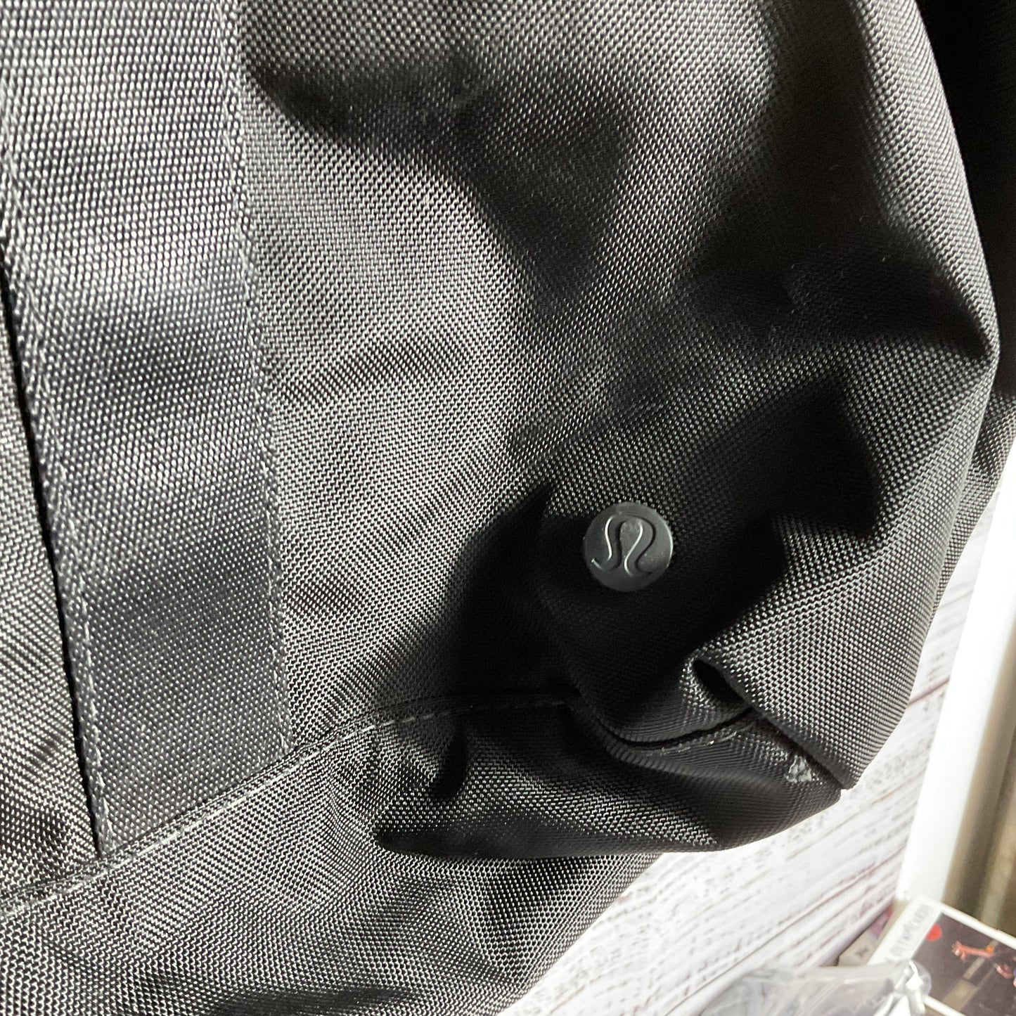 LULULEMON Black Gym/Duffle Bag- 24" x 16"