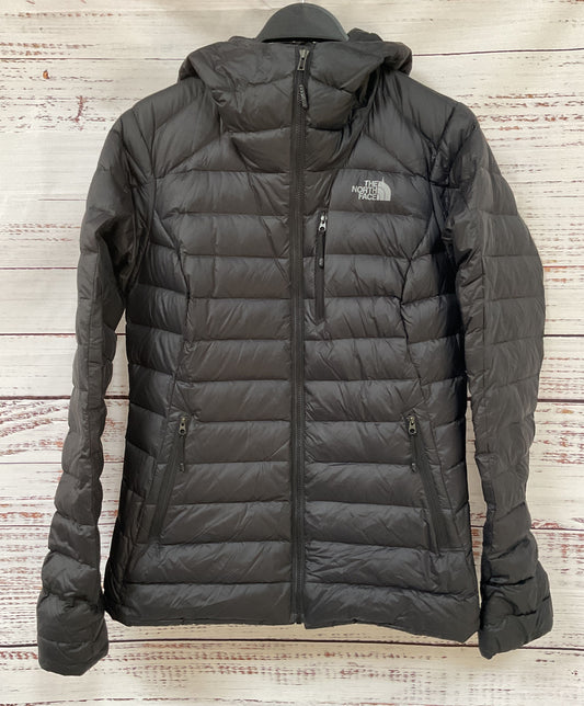 The North Face Morph Women's Black Down Puffer Hoodie Jacket Size S
