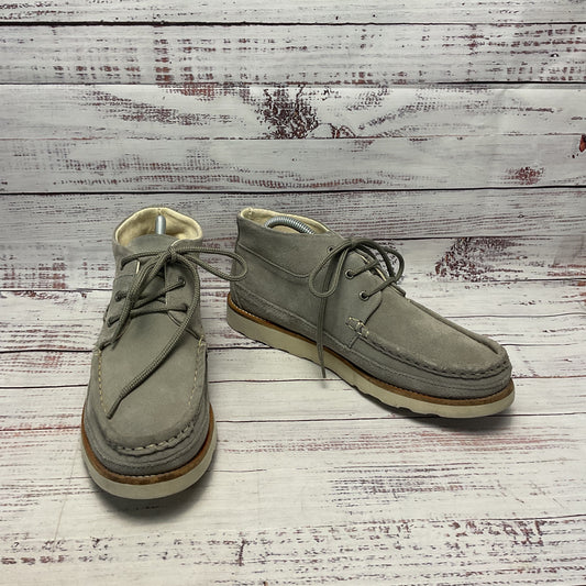 Pointer Connor Grey Suede Wedge Sole Chukka Boot Men Size 9