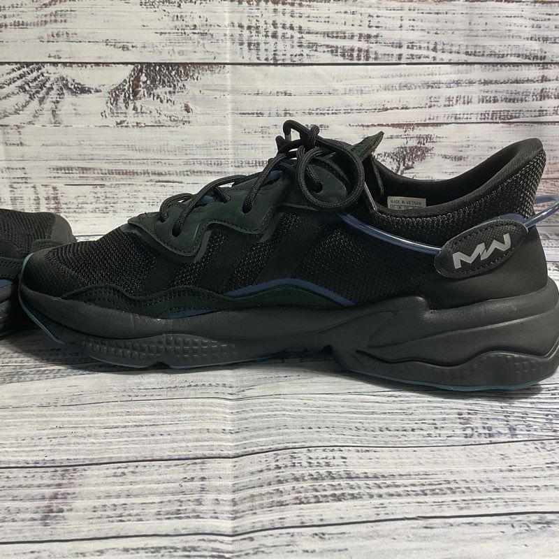 Adidas Pusha T X Call of Duty Ozweego Black Modern Warfare Black Sneakers 10.5M