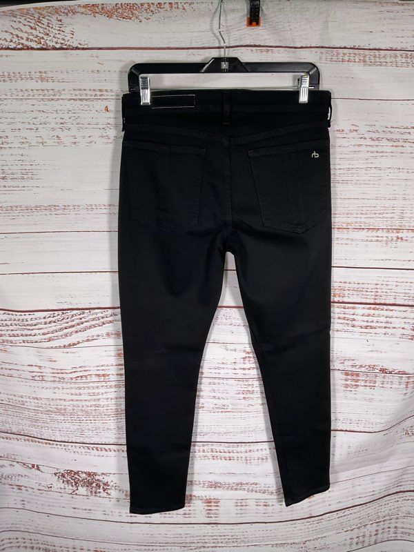 Rag & Bone Cate Mid Rise Ankle Skinny Jeans Size 29 Women's Black #2