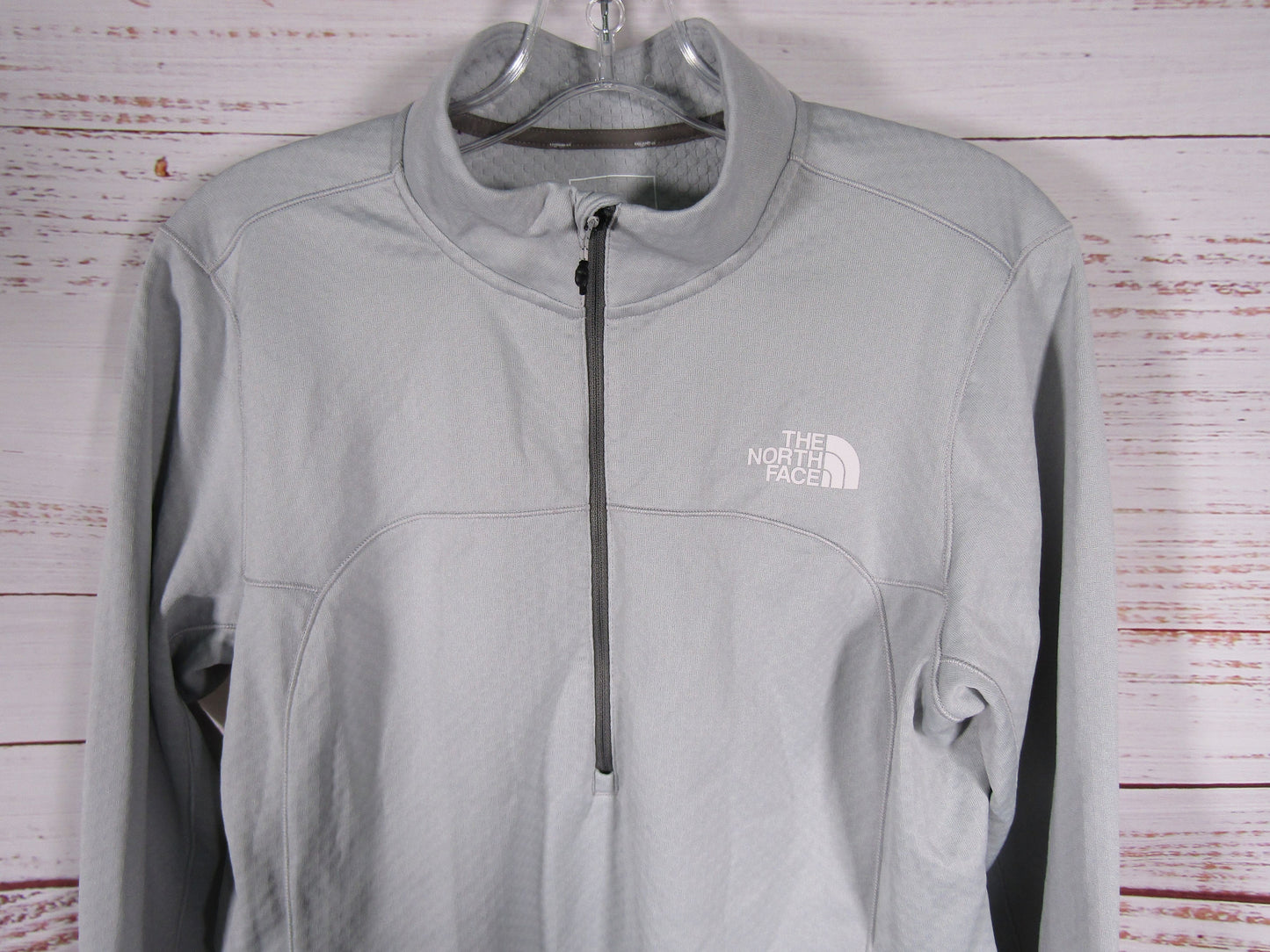 The North Face Winter Warm Pro 1/4 Zip Sweater Gray Size L