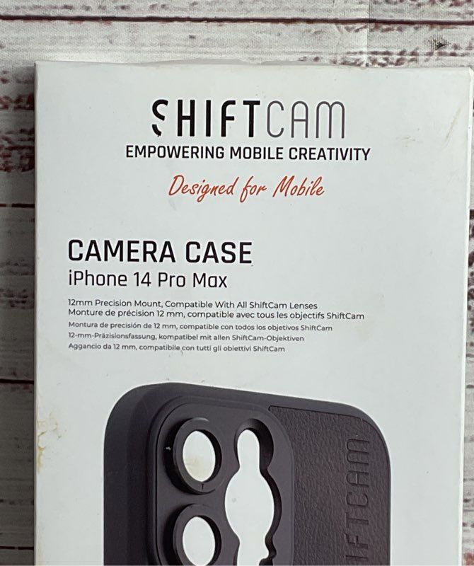ShiftCam LensUltra Camera Case for iPhone 14 Pro Charcoal