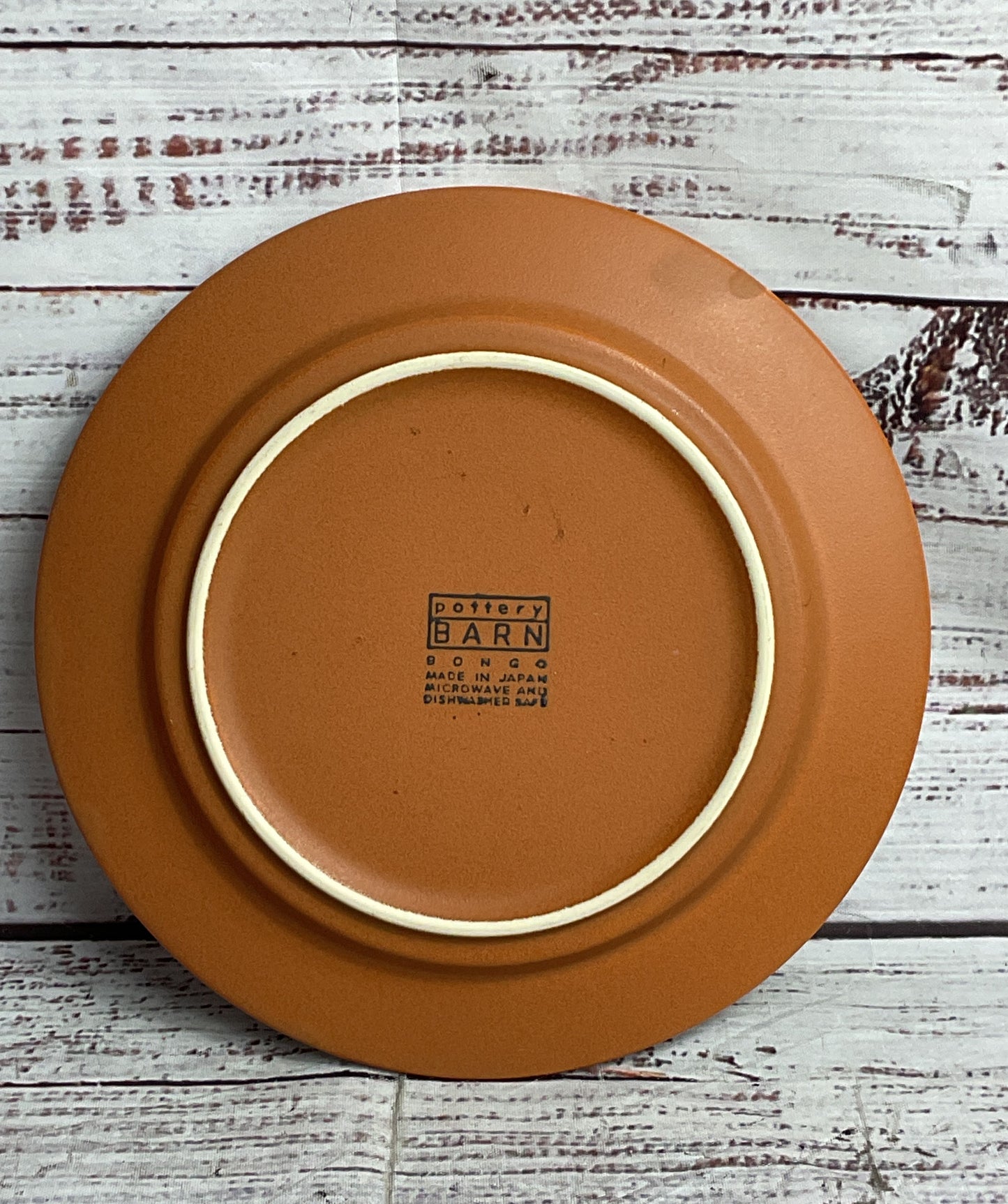Pottery Barn Bongo Circles 7" Set of 5 Salad Plates Multicolor