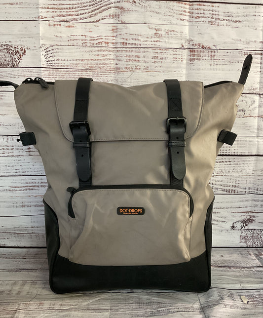 Dot Drops France Travel Backpack Beige