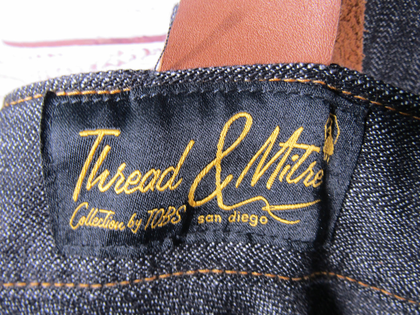 Tobs Thread & Mitre Women's Blue Denim Skirt Overalls Size XXL