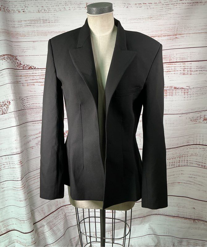 NWT Men's Salt Murphy Black Single Button Jacket Size 40 Retail $200