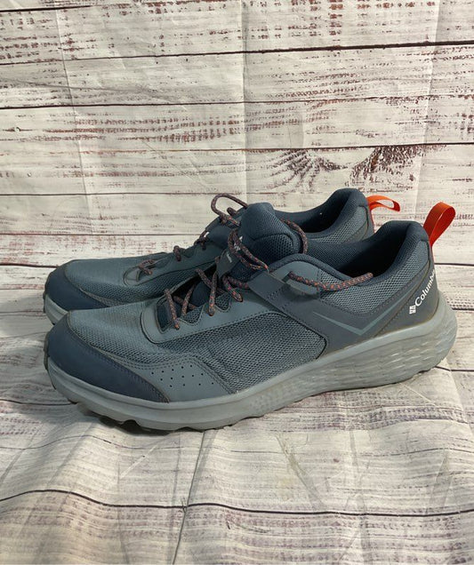 Columbia Vertisol Trail Men's Running Shoes Sneakers Blue Grey Size 14W
