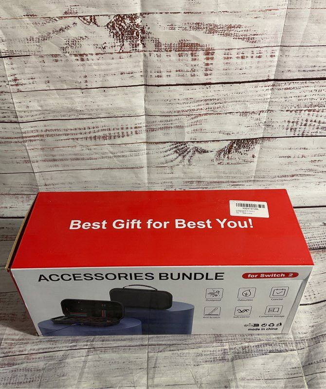 NEW Accessories Bundle for Switch 2 Kit - Console Case- Controller Accessories