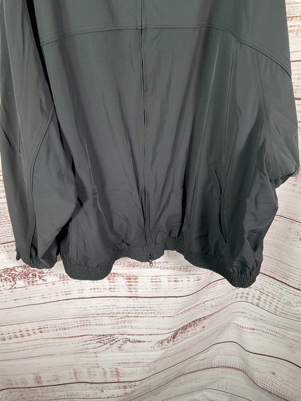 SKINS Men's Black Zip Up Jacket Size 3X Nylon