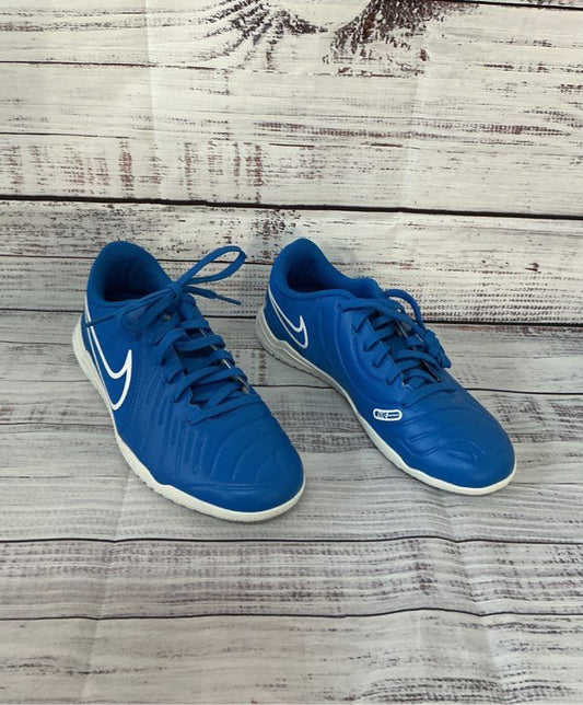 Unisex Kids Nike Tiempo Legend 10 Club IC Royal Blue Sneaker 5Y